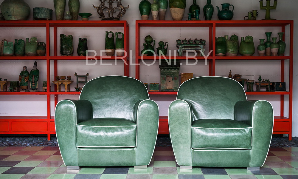 Amburgo Baby mint кресло фабрики Baxter - мятный цвет в интерьере