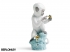 Декоративный предмет Lladro Curiosity Monkey On Turquoise Rock