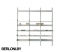 Книжный шкаф 606Universal Shelving System