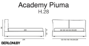 Кровать Academy Piuma (47991)