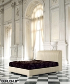 Кожаная кровать Canaletto 