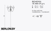 Напольный светильник Bohemia Ve 888