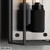 Настенный светильник Caged Wall 1.0 / M / Brushed Steel Арт. EU-CGW-M-BST
