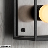 Настенный светильник Caged Wall 1.0 / S / Brushed Steel Арт. EU-CGW-S-BST