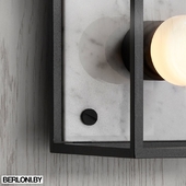 Настенный светильник Caged Wall 1.0 / S / Polished White Marble Арт. EU-CGW-S-PWM