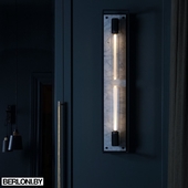 Настенный светильник Caged Wall 2.0 / XL / Satin Black Marble Арт. EU-CGW-XL-SBM