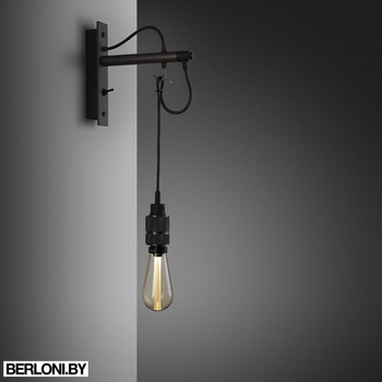 Настенный светильник Hooked Wall / Nude / Graphite / Smoked Bronze Арт. UK-HKW-TO-GR-SM