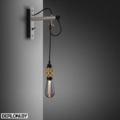 Настенный светильник Hooked Wall / Nude / Stone / Brass Арт. UK-HKW-TO-SN-BR