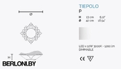 Настенный светильник Tiepolo