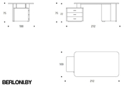 Письменный стол Gramercy 210