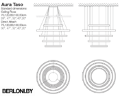 Подвесной светильник Aura Taso