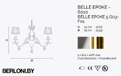 Подвесной светильник Belle Epoke