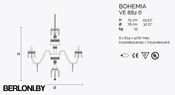 Подвесной светильник Bohemia Ve 882