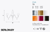 Подвесной светильник Eva (60745)