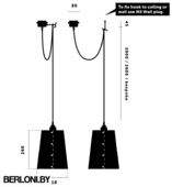 Подвесной светильник Hooked 1.0 Large / Graphite / Steel Арт. UK-HK1-ST-2.X-L-GR