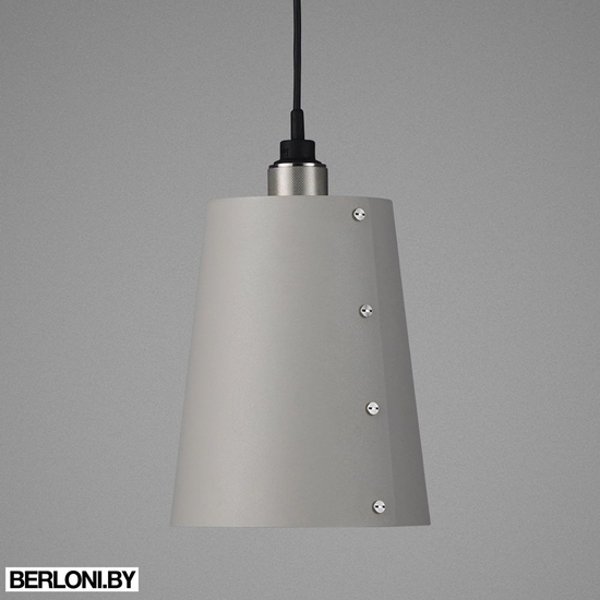 Подвесной светильник Hooked 1.0 Large / Stone / Steel Арт. UK-HK1-ST-2.X-L-SN