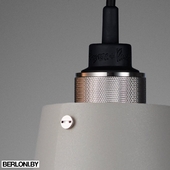 Подвесной светильник Hooked 1.0 Large / Stone / Steel Арт. UK-HK1-ST-2.X-L-SN