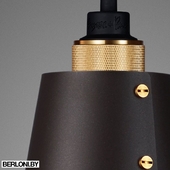 Подвесной светильник Hooked 1.0 Small / Graphite / Brass Арт. UK-HK1-BR-2.X-S-GR