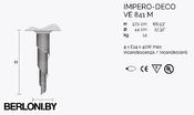 Подвесной светильник Impero Ve 841