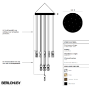 Подвесной светильник Led Heavy Metal Chandelier / Classic