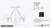 Подвесной светильник Nuare (60717)