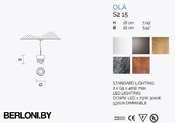 Подвесной светильник OlA
