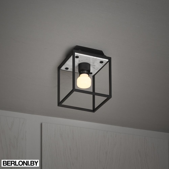 Потолочный светильник Caged Ceiling 1.0 / S / Polished White Marble Арт. EU-CGW-S-PWM
