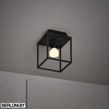 Потолочный светильник Caged Ceiling 1.0 / S / Satin Black Marble Арт. EU-CGW-S-SBM