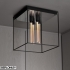 Потолочный светильник Caged Ceiling 4.0 / L / Brushed Steel Арт. EU-CGC-4-BST