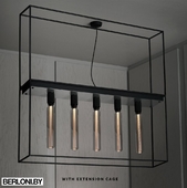 Потолочный светильник Caged Ceiling 5.0 / Brushed Steel Арт. EU-CGC-5-BST