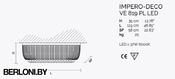 Потолочный светильник Impero Ve 819