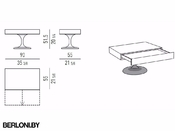 Прикроватная тумбочка Lane Nightstand