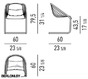 Садовый стул Cortina Chair Outdoor