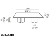 Стол Gong (15519)